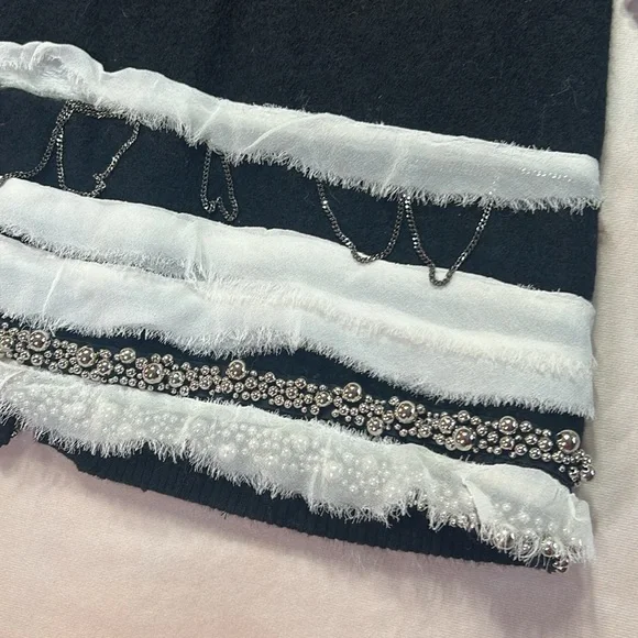 diane von furstenberg black cardigan